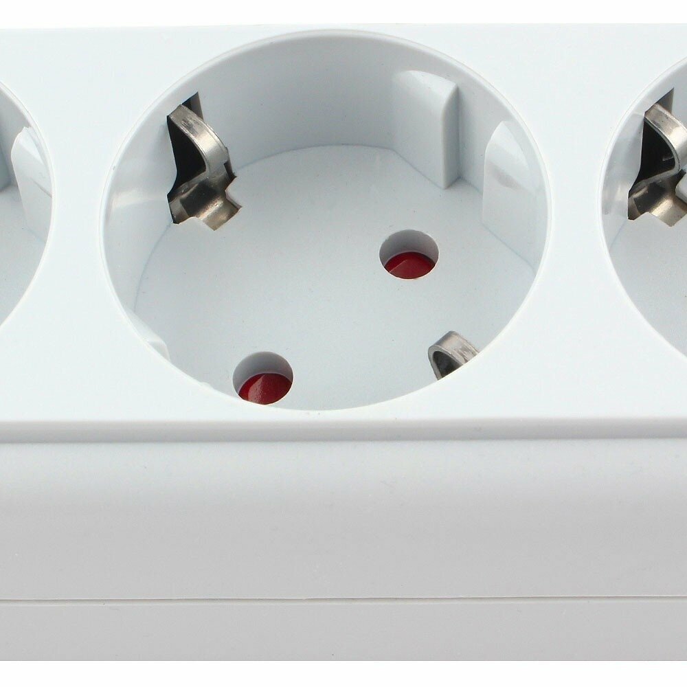 Сетевой фильтр POWER CUBE SPL(5+1)-16B-P 5м White, официальная гарантия — фото 1