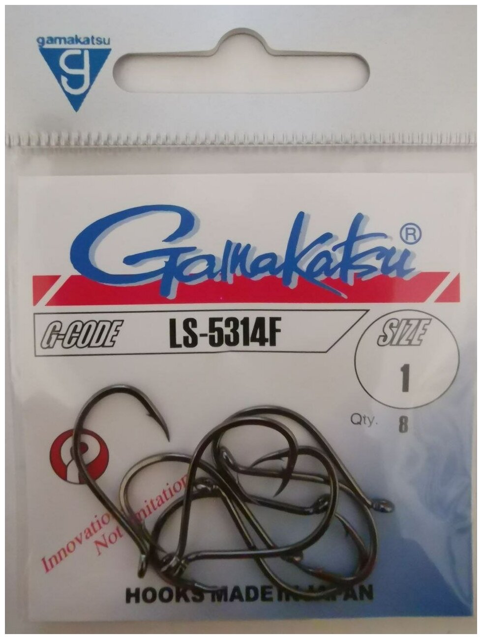 Крючок Gamakatsu Hook LS-5314F №1