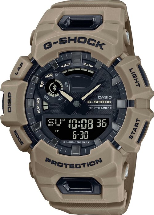 Наручные часы CASIO G-Shock Casio GBA-900UU-5A, черный, бежевый