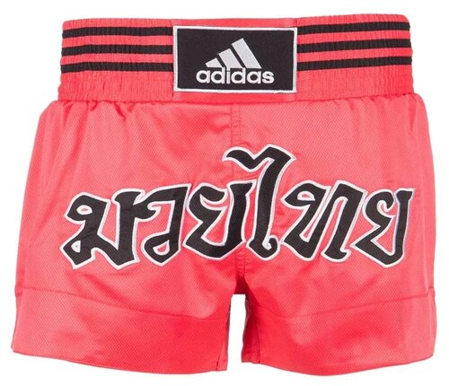 Шорты adidas Thai Boxing Short Micro Diamond, размер m, красный