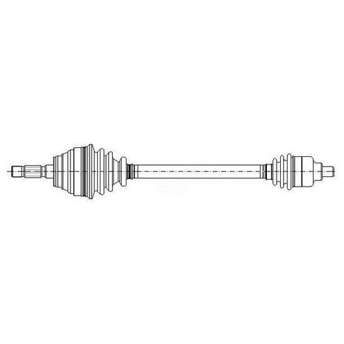 Привод в сборе r [abs] 44z, metelli, 17-0116