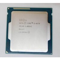 Процессор Intel Core i5-4670 сокет 1150 4ядра 4 потока 84 Вт OEM