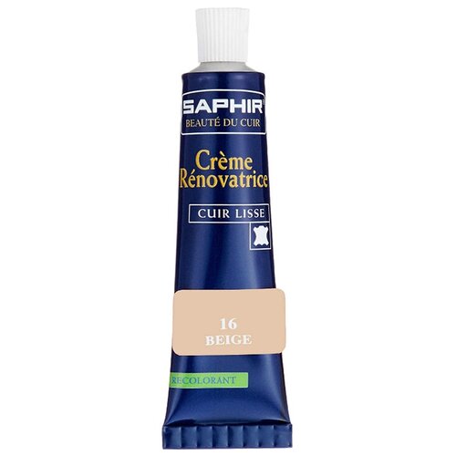 Жидкая кожа Saphir Creme Renovatrice бежевая 25 мл