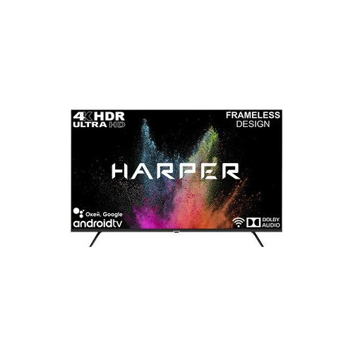 Телевизор HARPER 55U770TS профессиональная фабричная умная интерактивная доска жк экран tv smart touch board все в одном для конференций образовательных пк