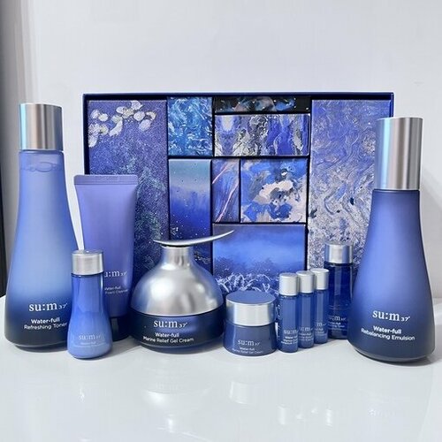 Su: m37 Лимитированный, увлажняющий набор косметики (2 pcs) Water ful Breathe wife Nature-