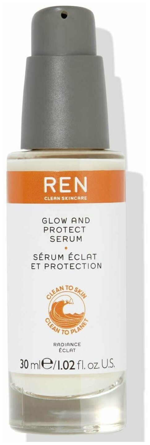 REN Сыворотка Сияние и защита Glow And Protect Serum 30 мл