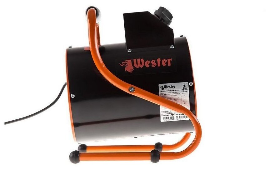 Электрическая тепловая пушка Wester ТВ-2/3СТ без горелки (2 кВт) - фотография № 3