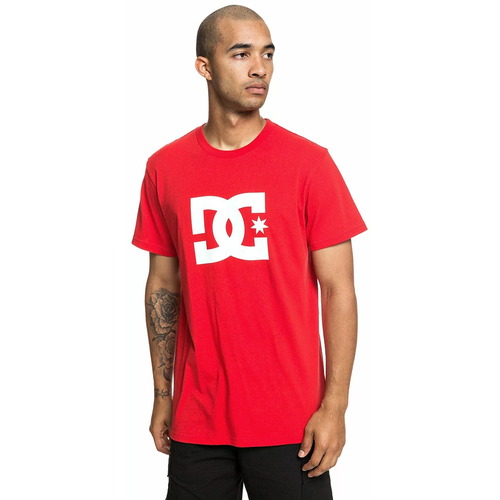 Футболка DC Shoes, размер S, красный футболка dc shoes размер s birch