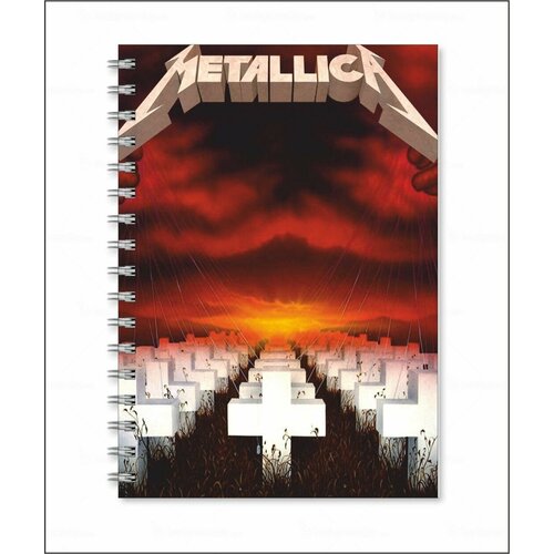 Тетрадь Metallica - Металлика № 9