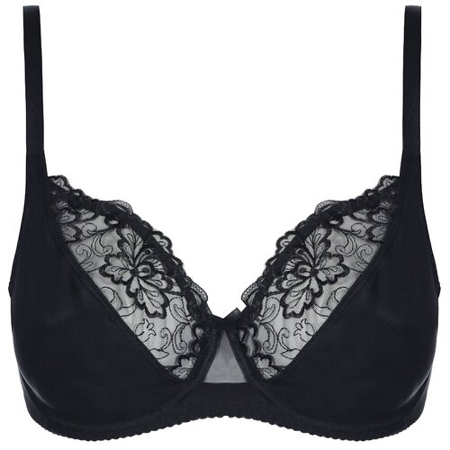 фото Бюстгальтер milavitsa, размер 80e, черный