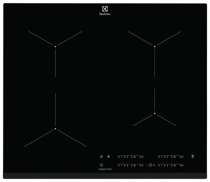Встраиваемая индукционная панель ELECTROLUX EIT61443B, официальная гарантия — фото 1