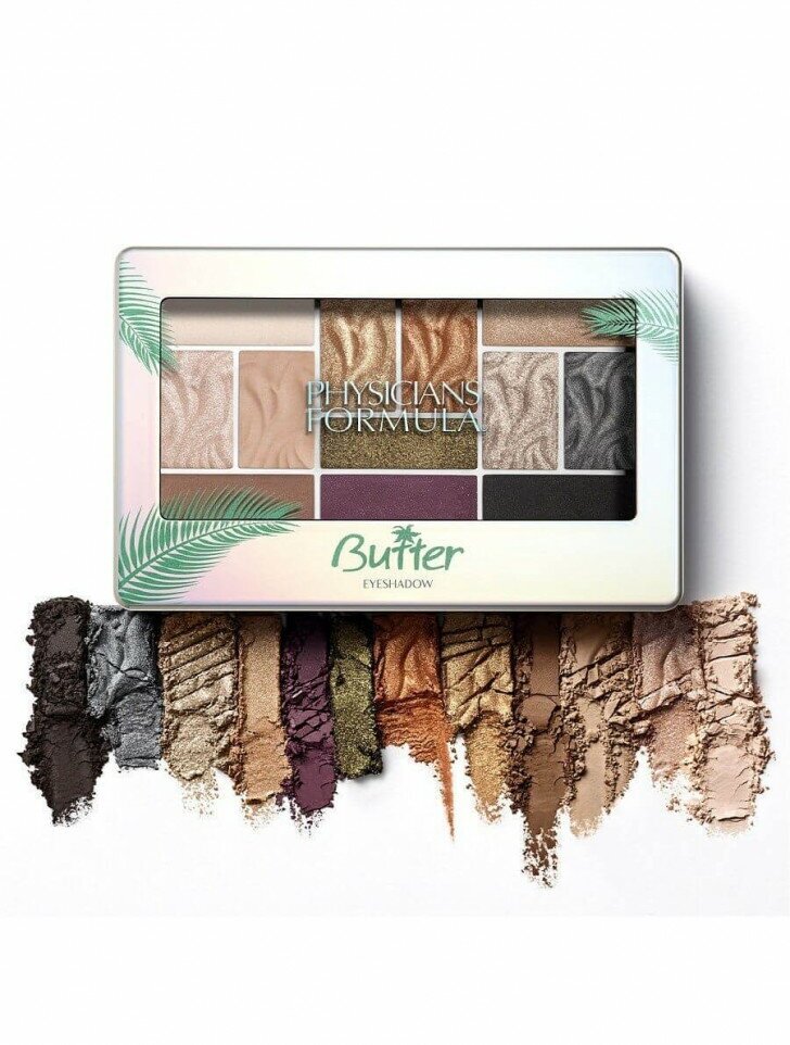Палетка Physicians Formula (Физишн формула) теней Butter Eyeshadow Palette тон: тропические дни Markwins Beauty Brands US - фото №6