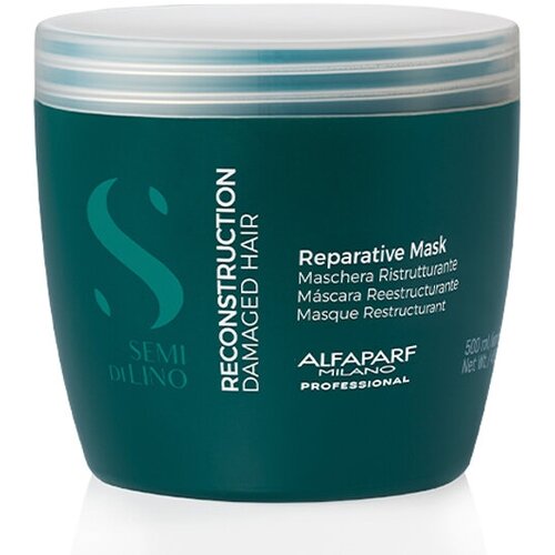 маска для поврежденных волос alfaparf milano sdl reparative mask 500 мл Маска для поврежденных волос SDL R REPARATIVE MASK, 500 мл ALFAPARF 25124