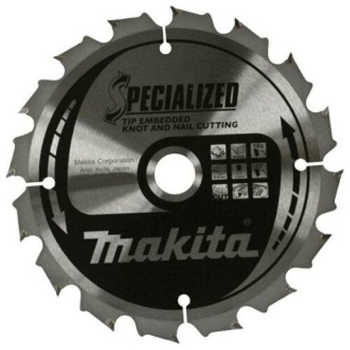 Пильный диск для демонтажа 190X30X1.25X40T Makita B-31304