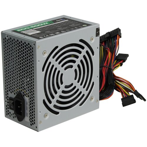 Блок питания AeroCool Eco 600W серый