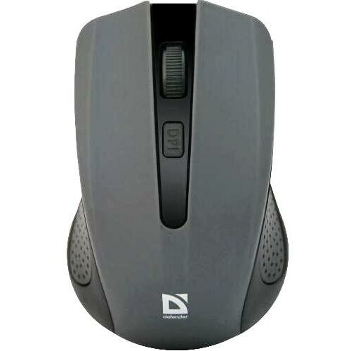 Мышь беспроводная Defender MM-935 Accura средняя - серая 60500₽