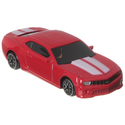 Спортивный автомобиль RMZ City Chevrolet Camaro (344004) 1:64, 9 см, красный машины uni fortune машина металлическая пожарная