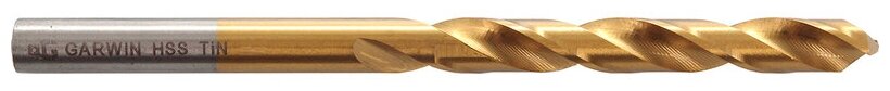 GARWIN INDUSTRIAL 100540-6,8 Сверло спиральное по металлу 6,8 мм, DIN 338, HSS-G, 5xD, 118°, HA, TiN, тип N