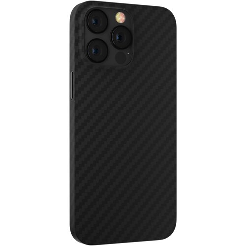 Чехол-накладка Devia Ultra-Thin Carbon Fiber Texture Magnetic Case для смартфона iPhone 14 Pro, черный