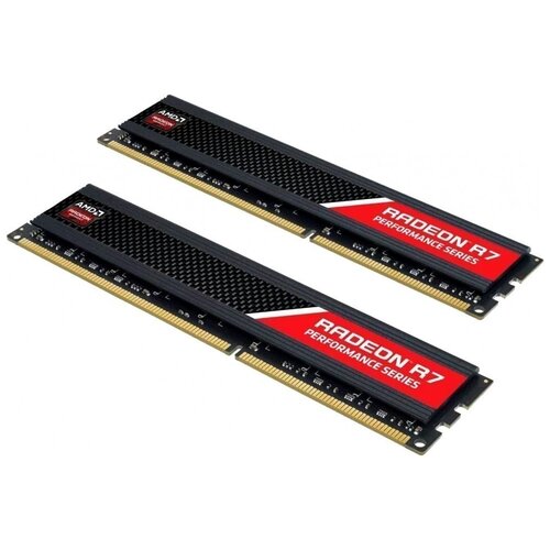 Оперативная память AMD Radeon R7 Performance 32 ГБ (16 ГБ x 2 шт.) DDR4 2400 МГц DIMM CL16 R7S432G2400U2K