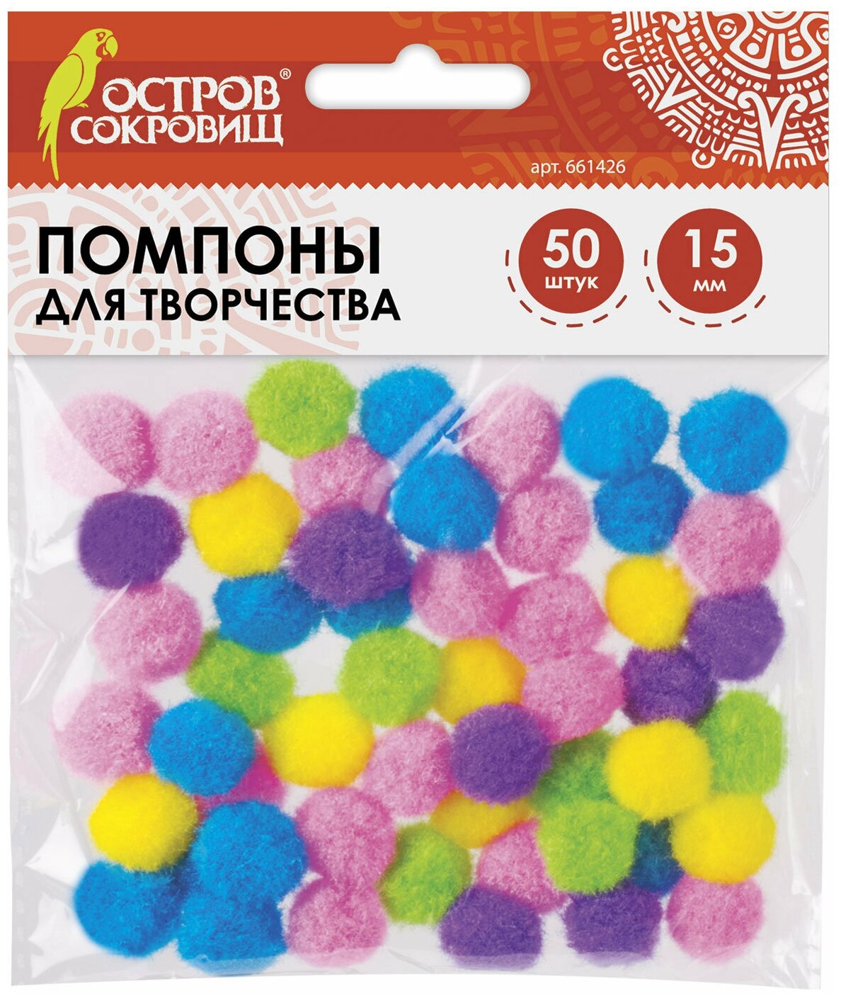 Помпоны декоративные для...