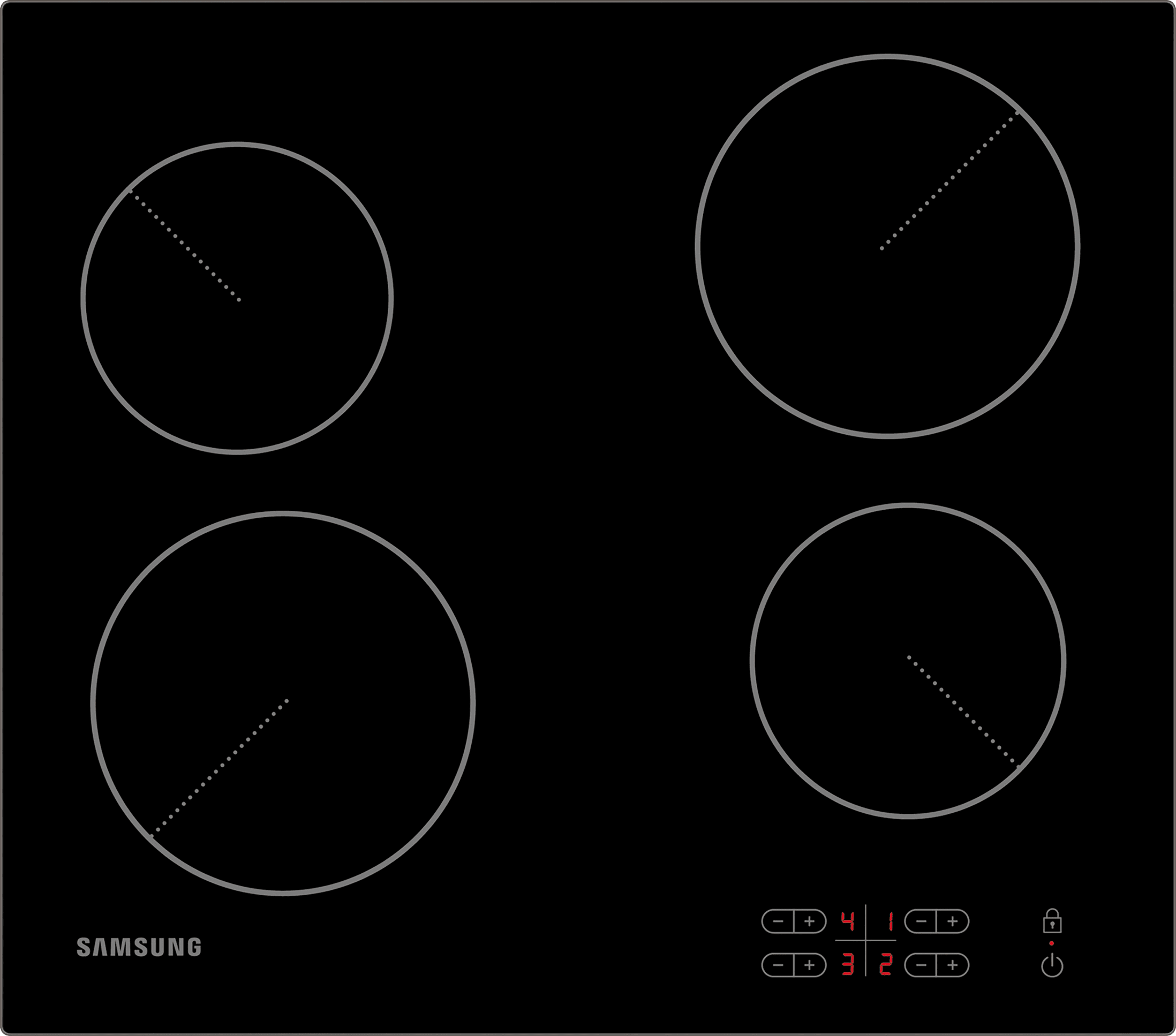 Электрическая поверхность Samsung- NZ64T3506AK/WT