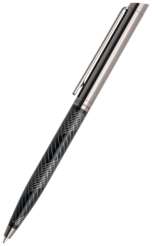 Manzoni шариковая ручка Lecce в футляре, LEC5013-BM, синий цвет чернил, 1 шт.