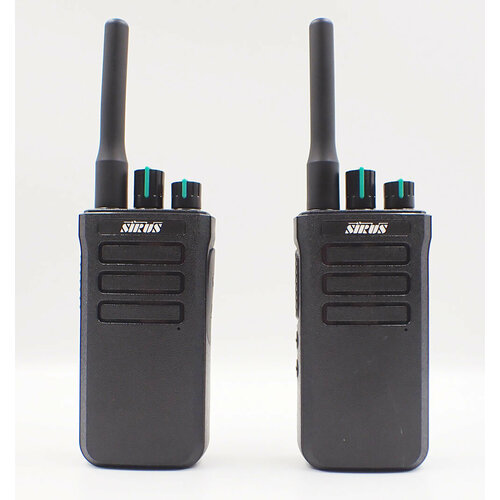 Комплект 2 рации SIRUS F11 профессиональные портативные радиостанции 890000₽