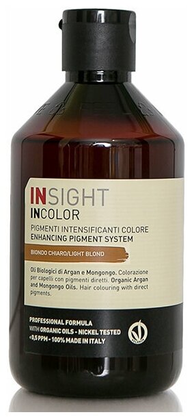 Пигмент светлый блондин Light blond INCOLOR, 250 мл | INSIGHT (инсайт)