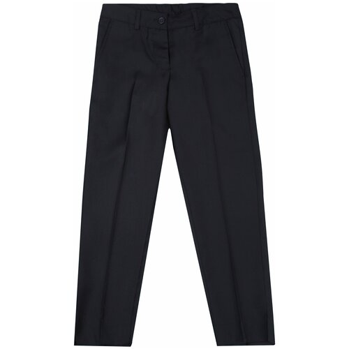 фото Брюки playtoday школа 384420 размер 128, темно-синий