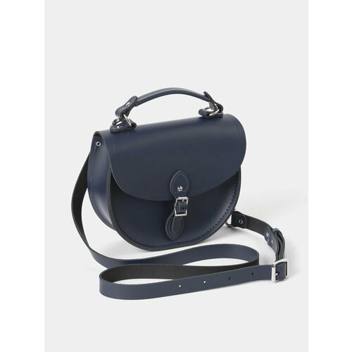 фото Сумка кросс-боди the sla crossbody bag csatchisla-crossbody-bag-navy, фактура гладкая, синий нет бренда