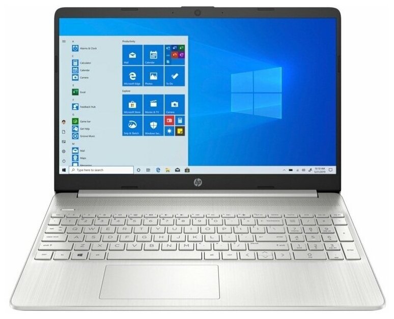 Ноутбук HP 17-cn0112ur 61R57EA Silver Core i3-1125G48G512G SSD173 FHD IPS AGUHD GraphicsWiFiBTWin11 fingerprint