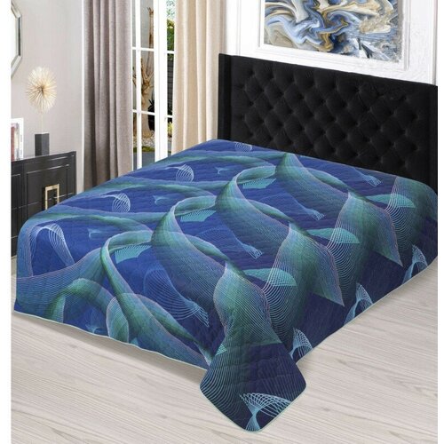 Покрывало стеганное 150х215 см поплин Мёбиус 2184₽