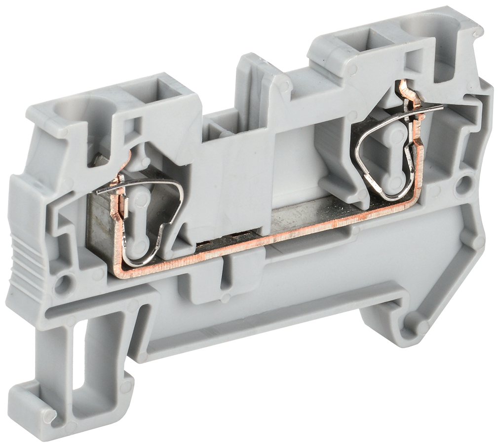 IEK Клемма пружинная КПИ 2в-4 41А сер. IEK YZN11-004-K03 - фотография № 1