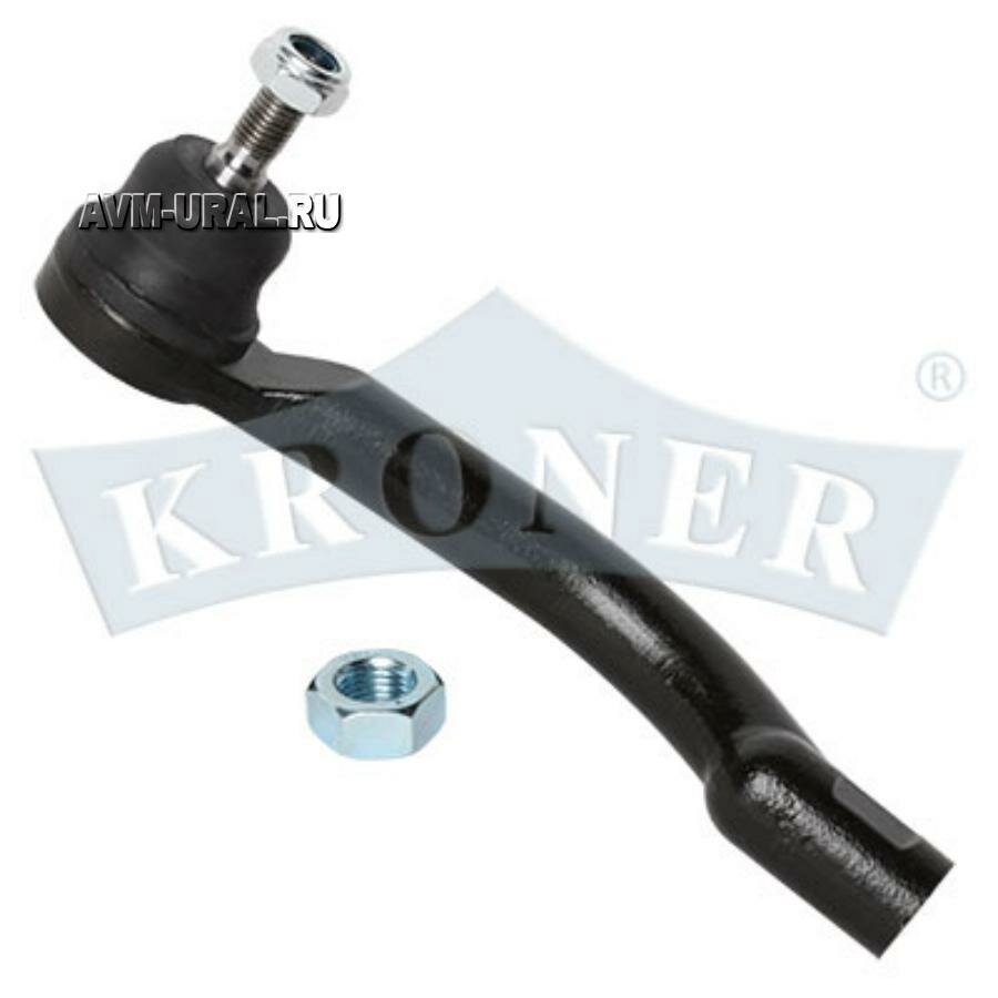 KRONER K301135 Наконечник рулевой Nissan Qashqai (J10) 07-13, X-Trail (T31) 07-15 Kroner левый