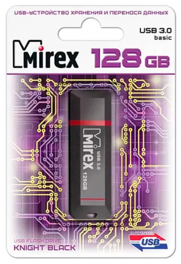 Mirex Knight 128GB (черный) - фото №20