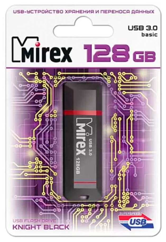 Mirex Knight 128GB (черный) - фото №20