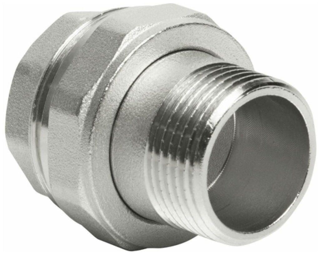 фото Переходник со сгоном 1' прямой VRT®(конус) никель