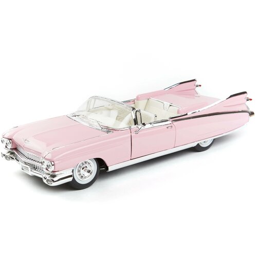 фото Легковой автомобиль maisto cadillac eldorado biarritz 1959 (36813) 1:18, 31.5 см, розовый