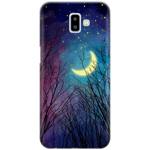 фото Re:pa накладка transparent для samsung galaxy j6+ 2018 с принтом "месяц в ветвях"