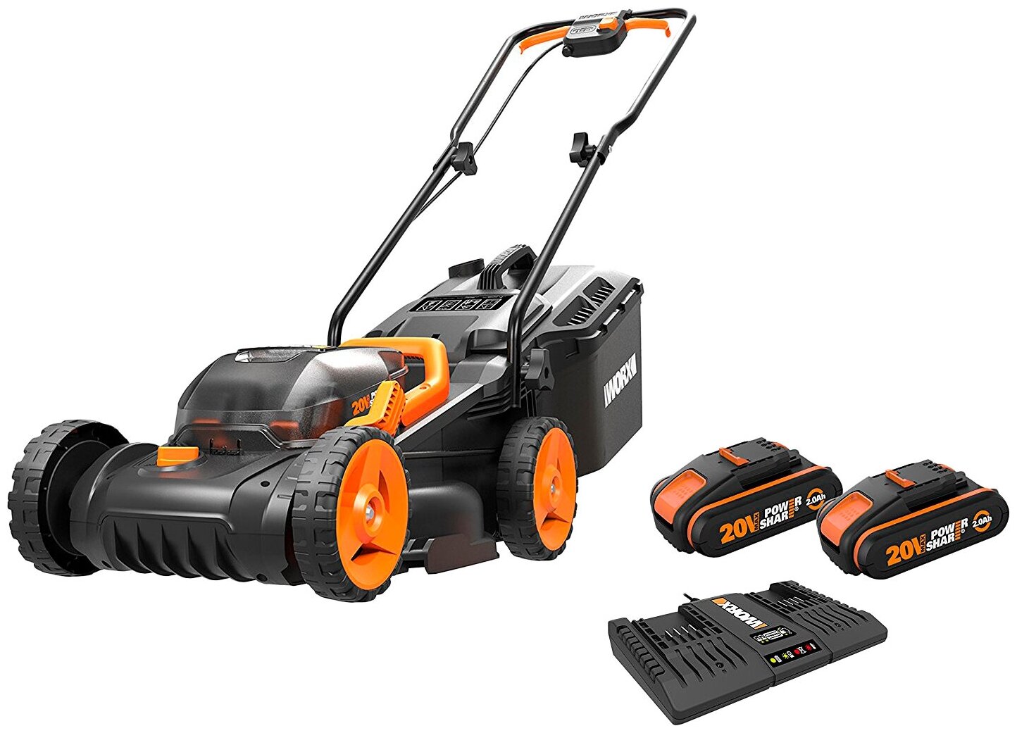 Электрическая газонокосилка Worx WG779E 34