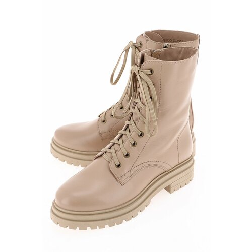 фото Ботинки francesco donni, размер 37, бежевый