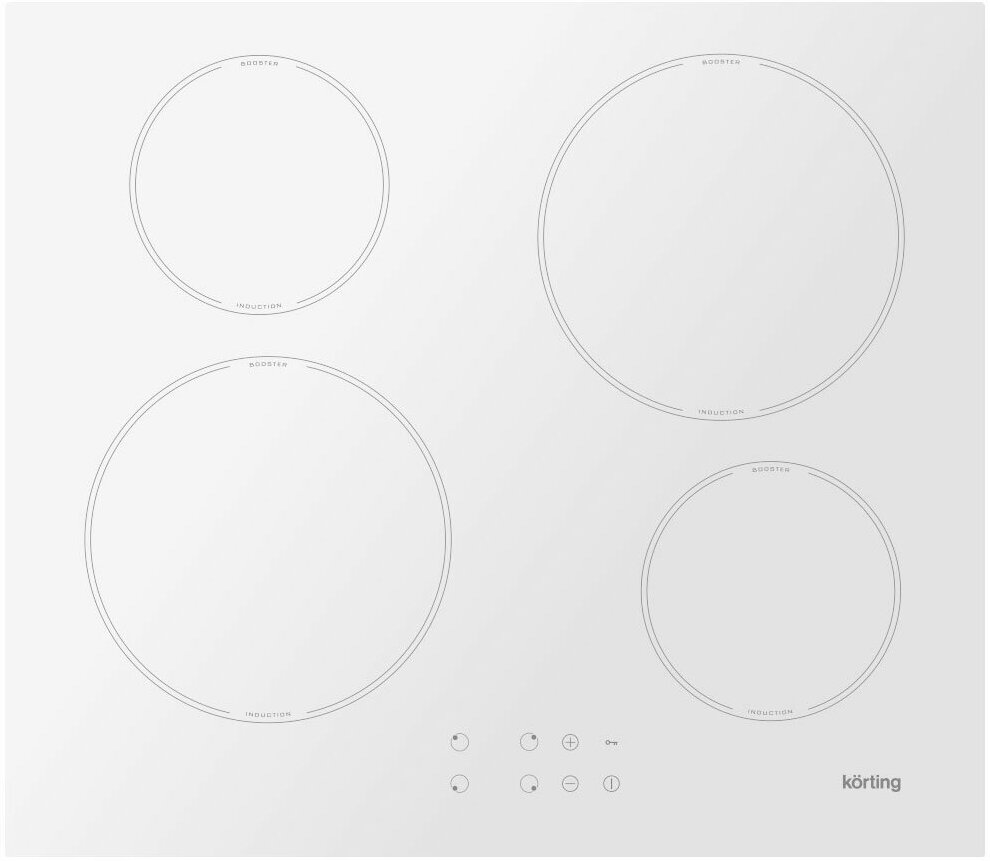 Встраиваемая электрическая варочная панель Korting HI 64042 BW