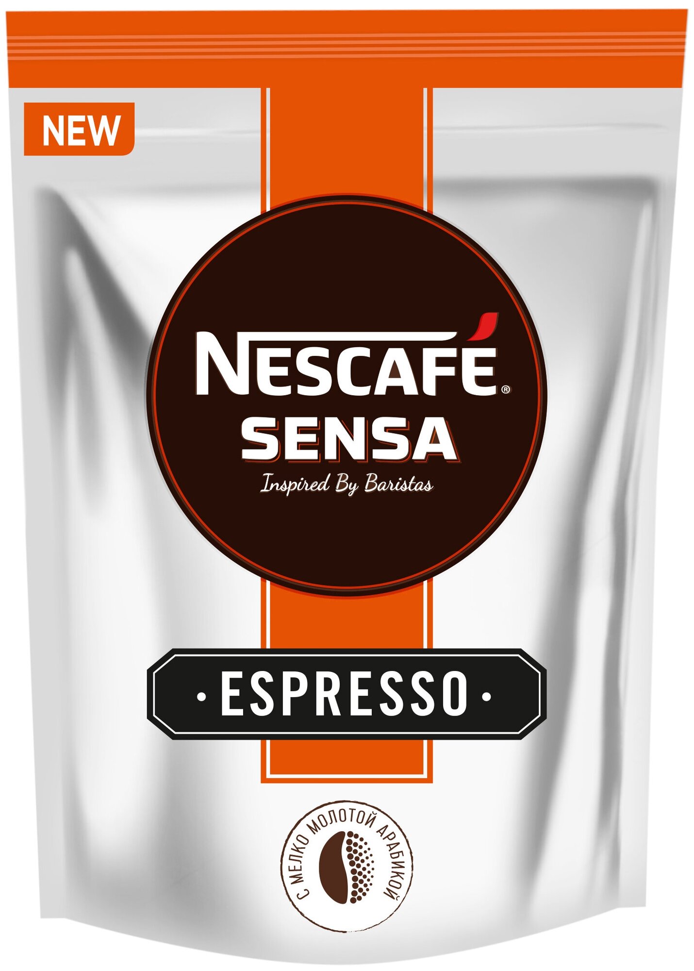 Кофе растворимый Nescafe Sensa Espresso с молотым кофе, пакет — купить ...