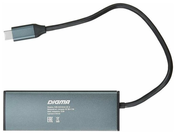 USB-концентратор Digma - фото №6