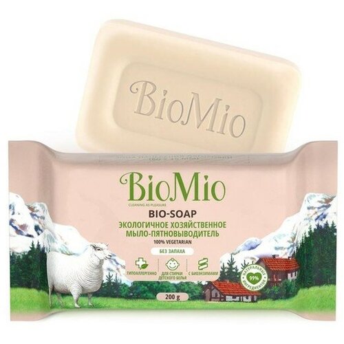 BioMio Хозяйственное мыло BioMio BIO-SOAP Без запаха 200 г 459₽