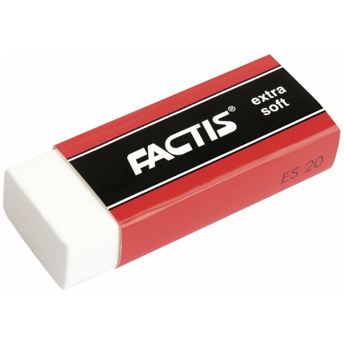 FACTIS Ластик Extra soft ES 20 белый 5