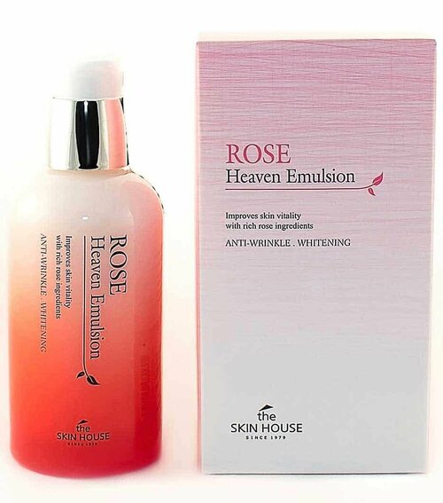 The Skin House Rose Heaven Emulsion - Эмульсия для лица с экстрактом розы 130 мл