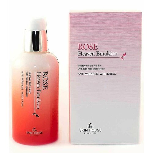 The Skin House Rose Heaven Emulsion - Эмульсия для лица с экстрактом розы 130 мл the skin house эмульсия для лица с экстрактом розы 130 мл the skin house rose heaven