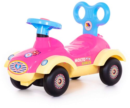 Каталка-игрушка Molto Сабрина №4 (72245), розовый